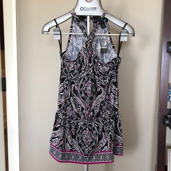 NWT White House/black market printed tunic - Picture 1 of 3